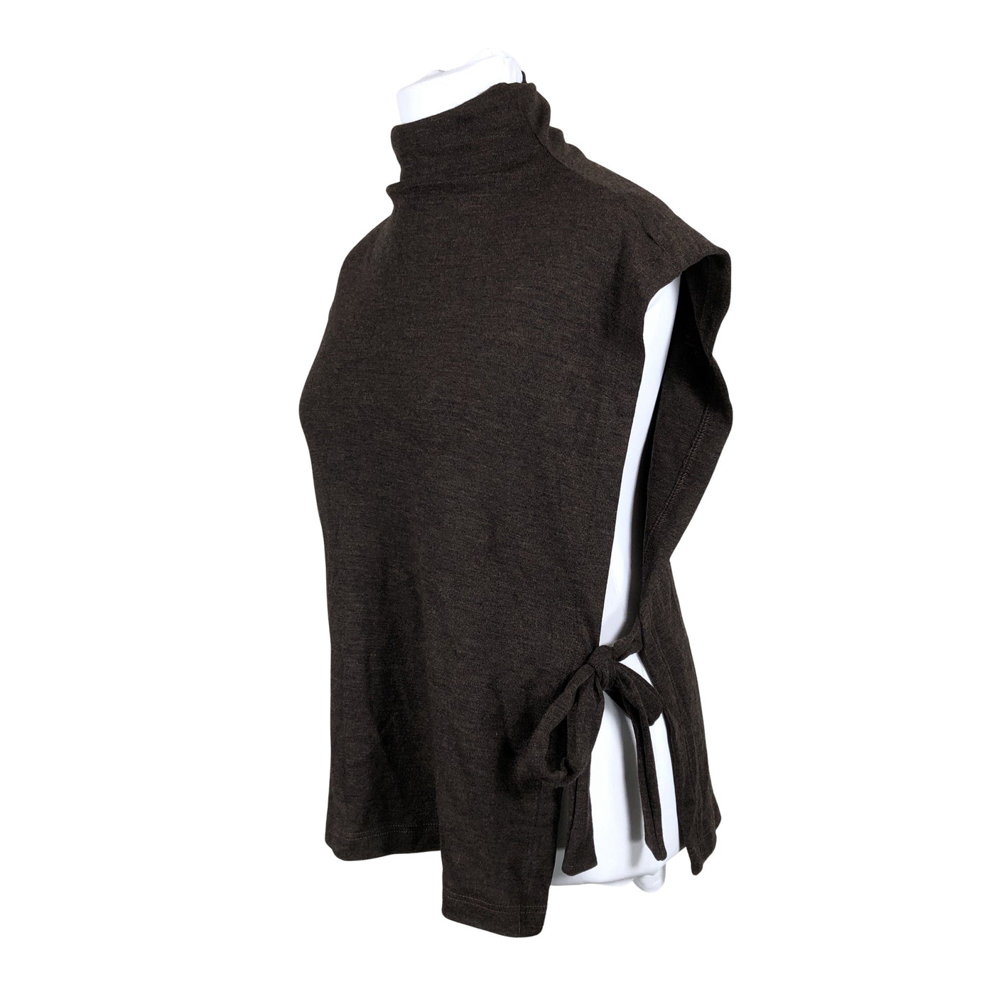 Unisex Tam Silk - Knit vest, size 42 - Brown (2)