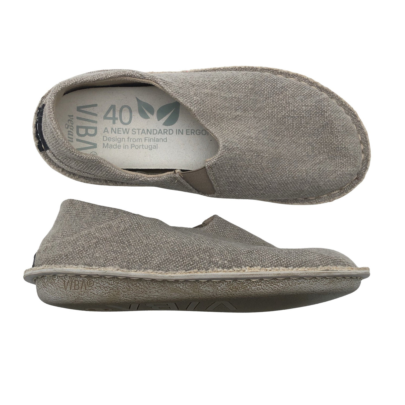 Unisex Vibae - Loafers, size 40 - Beige (1)