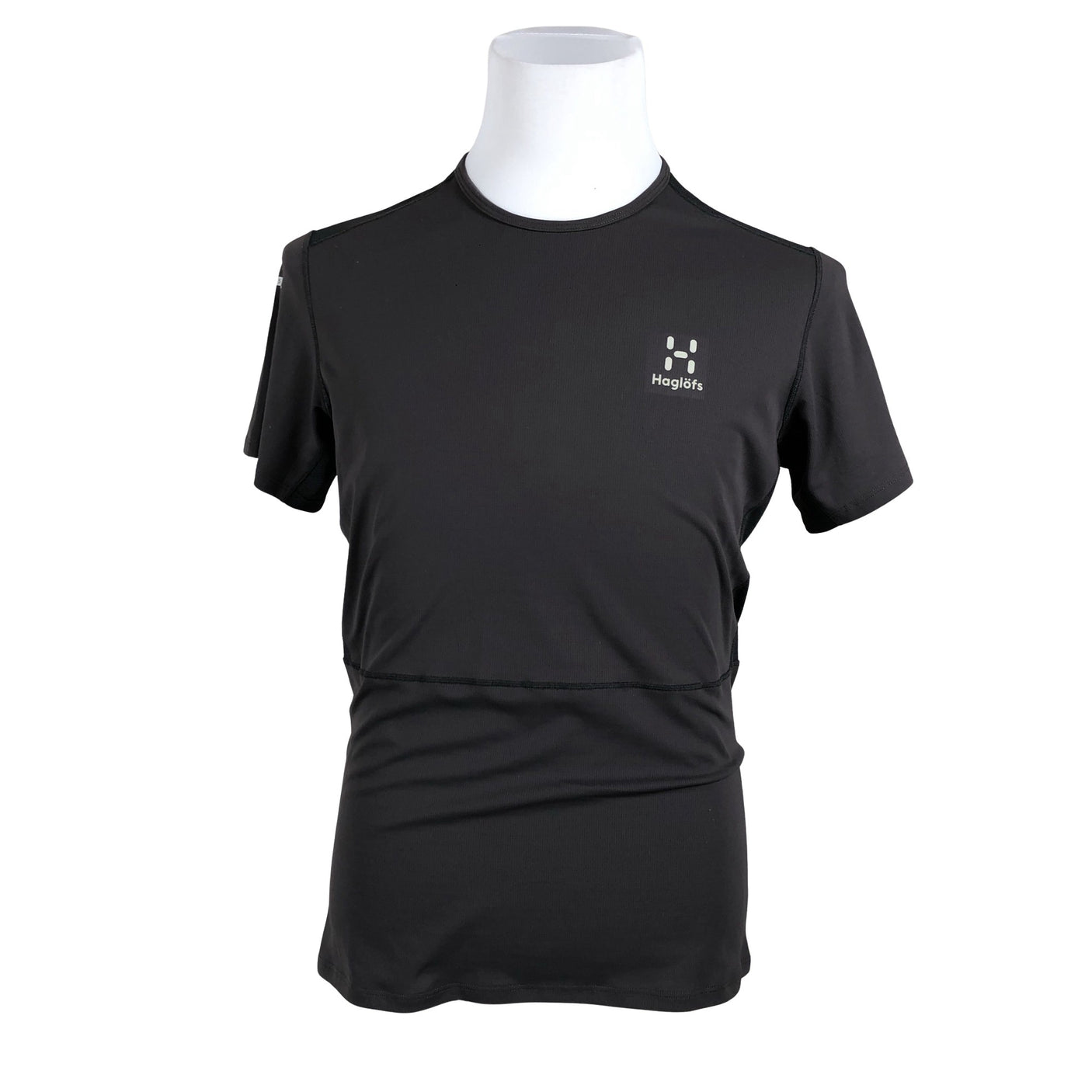 Unisex Haglöfs - Sports shirt, short sleeve, size M - Gray (1)