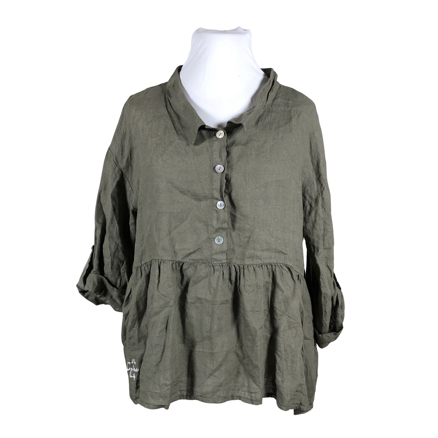 Unisex Bohemiana - Tunic, size 42 - Green (1)