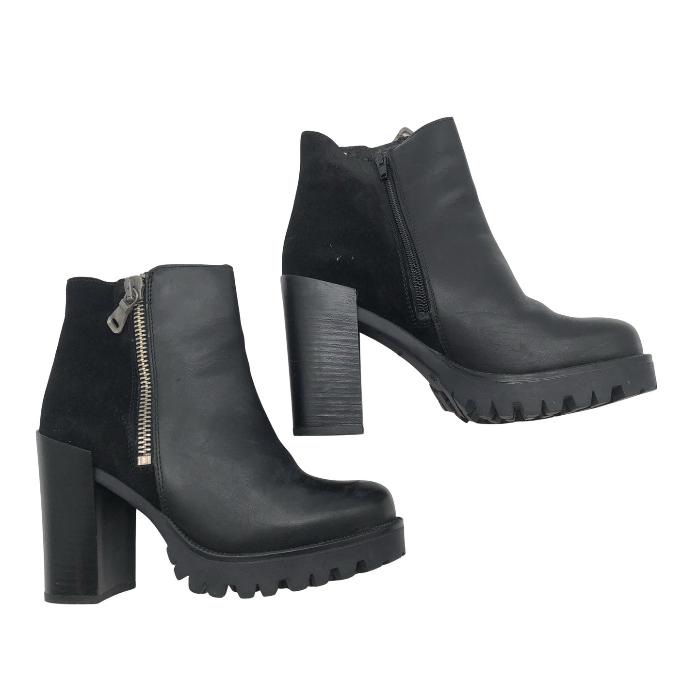 Unisex Zign - Ankle boots, size 38 - Black (1)