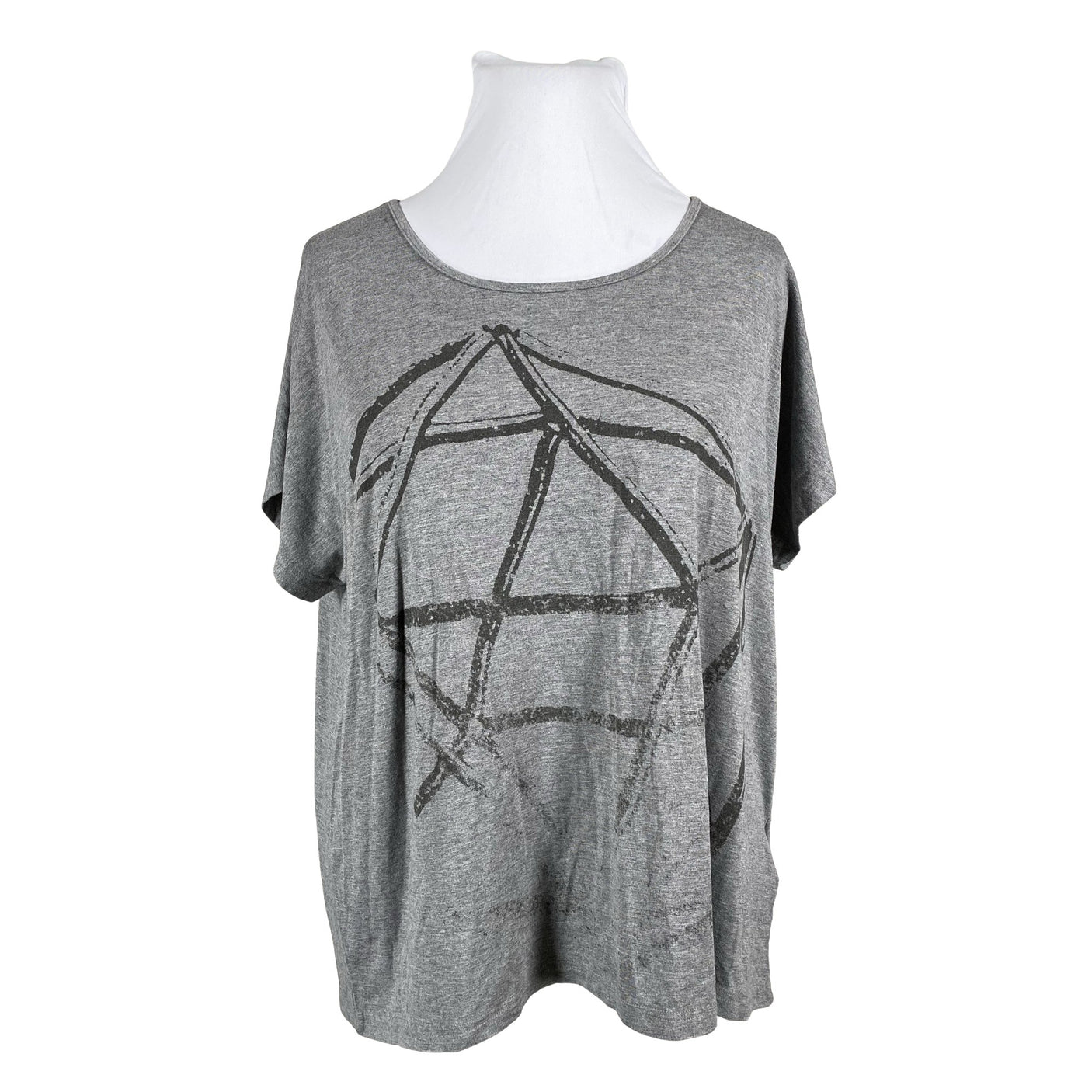 Unisex Nü - T-shirt, size 42 - Gray (1)