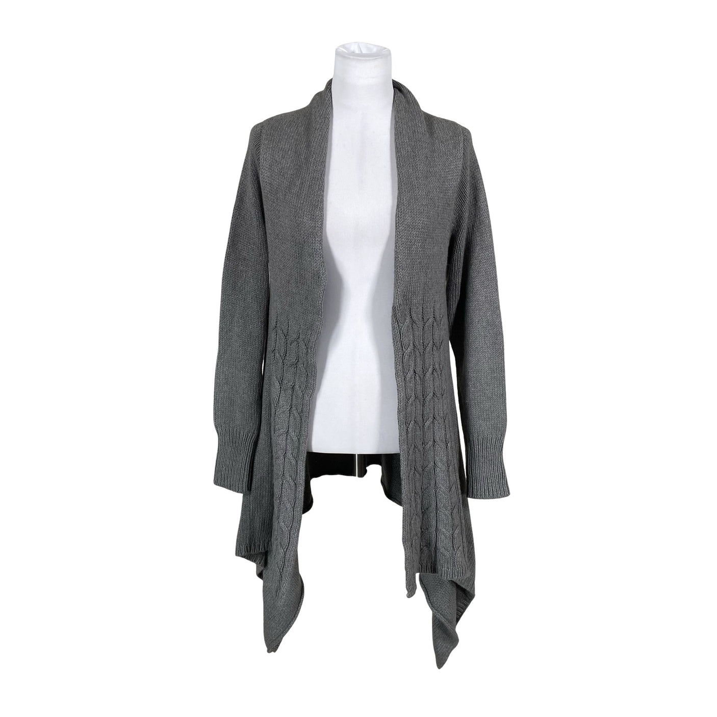 Unisex Part two - Cardigan, size 38 - Gray (1)