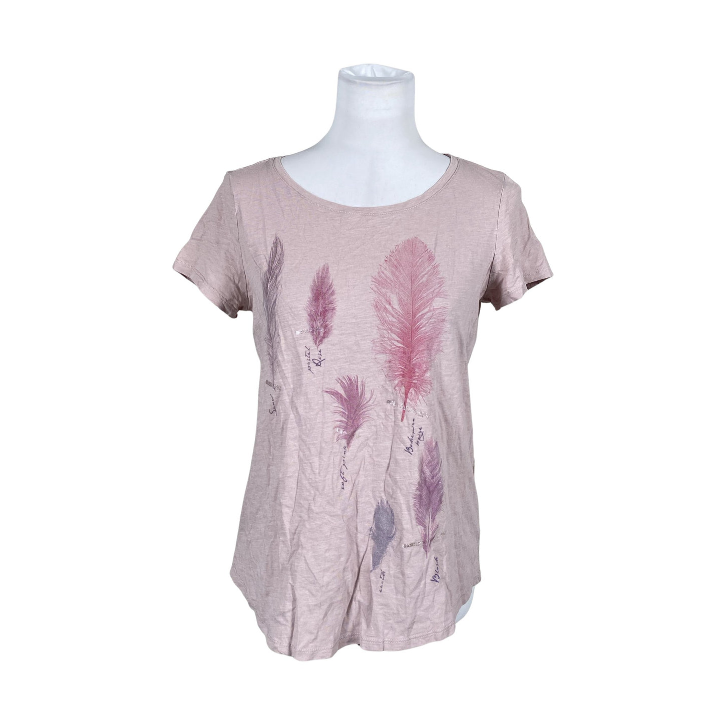 Unisex Esprit - T-shirt, size 38 - Light pink (1)