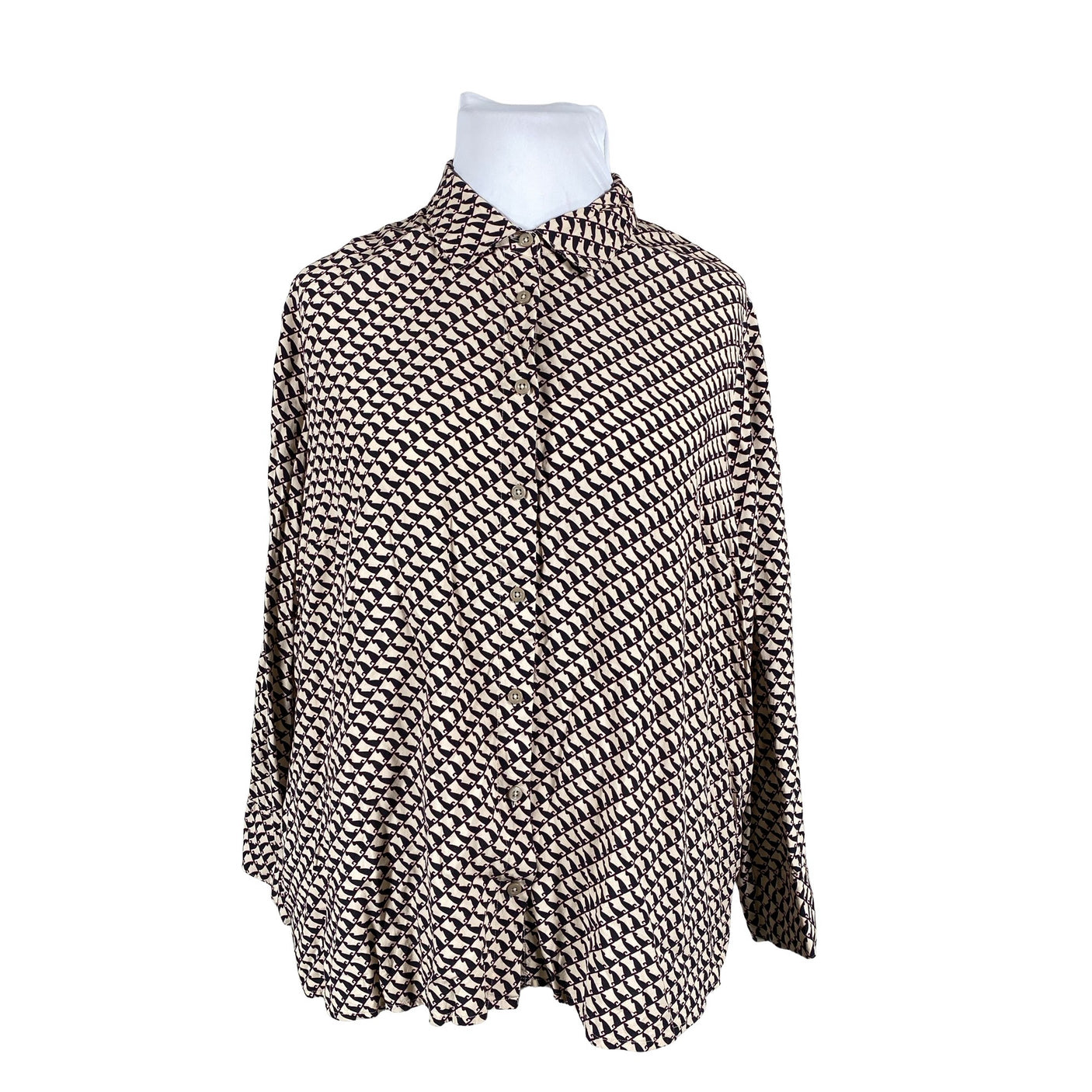 Unisex Ulla Popken - Blouse, size 54 - Light pink (1)