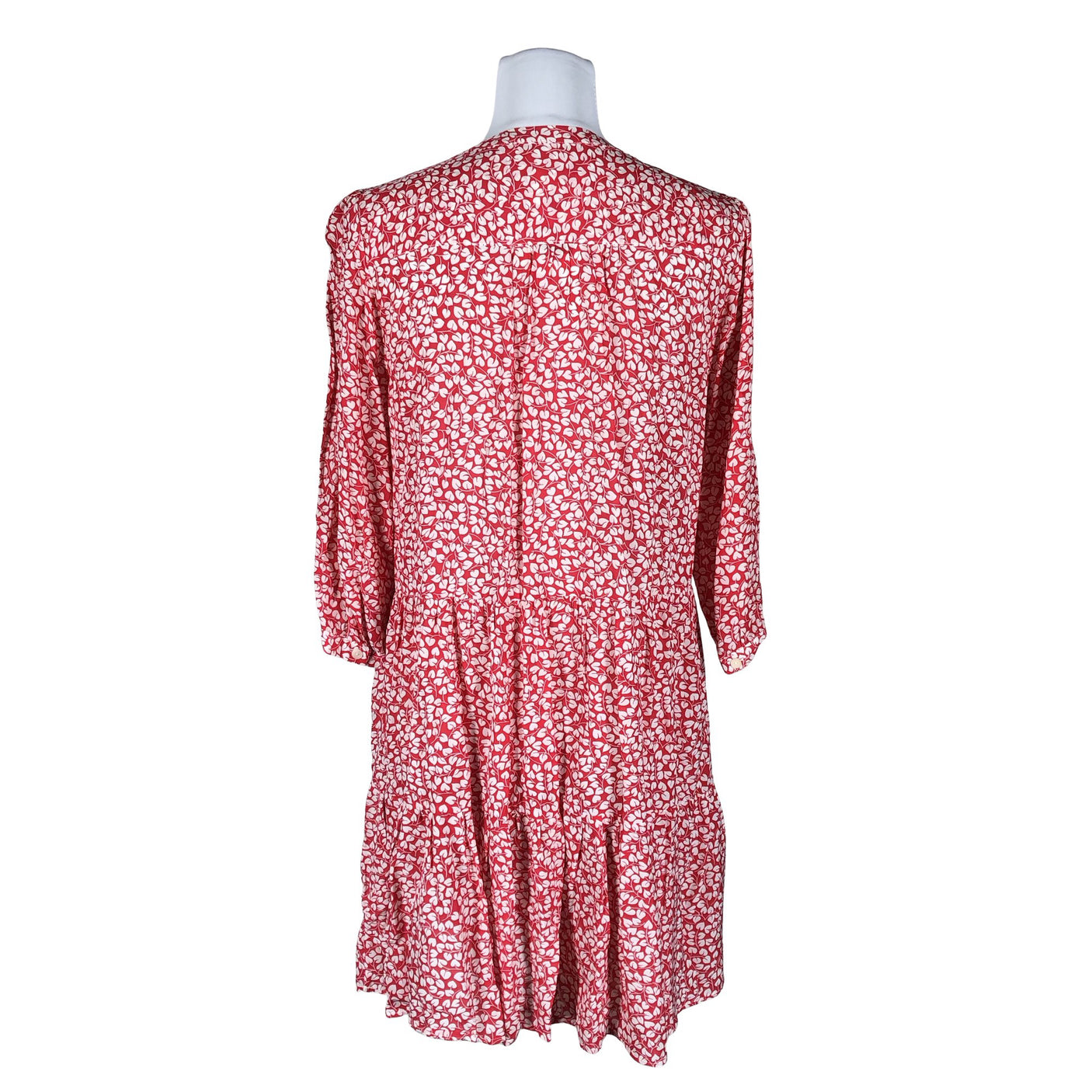 Unisex Gerard Darel - Schiffon dress, size 36 - Red (2)