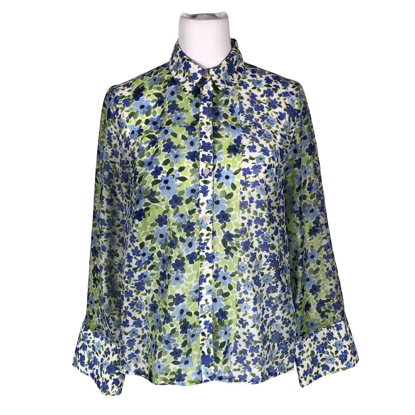 Unisex Baum und Pferdgarten - Blouse, size 36 - Blue (1)
