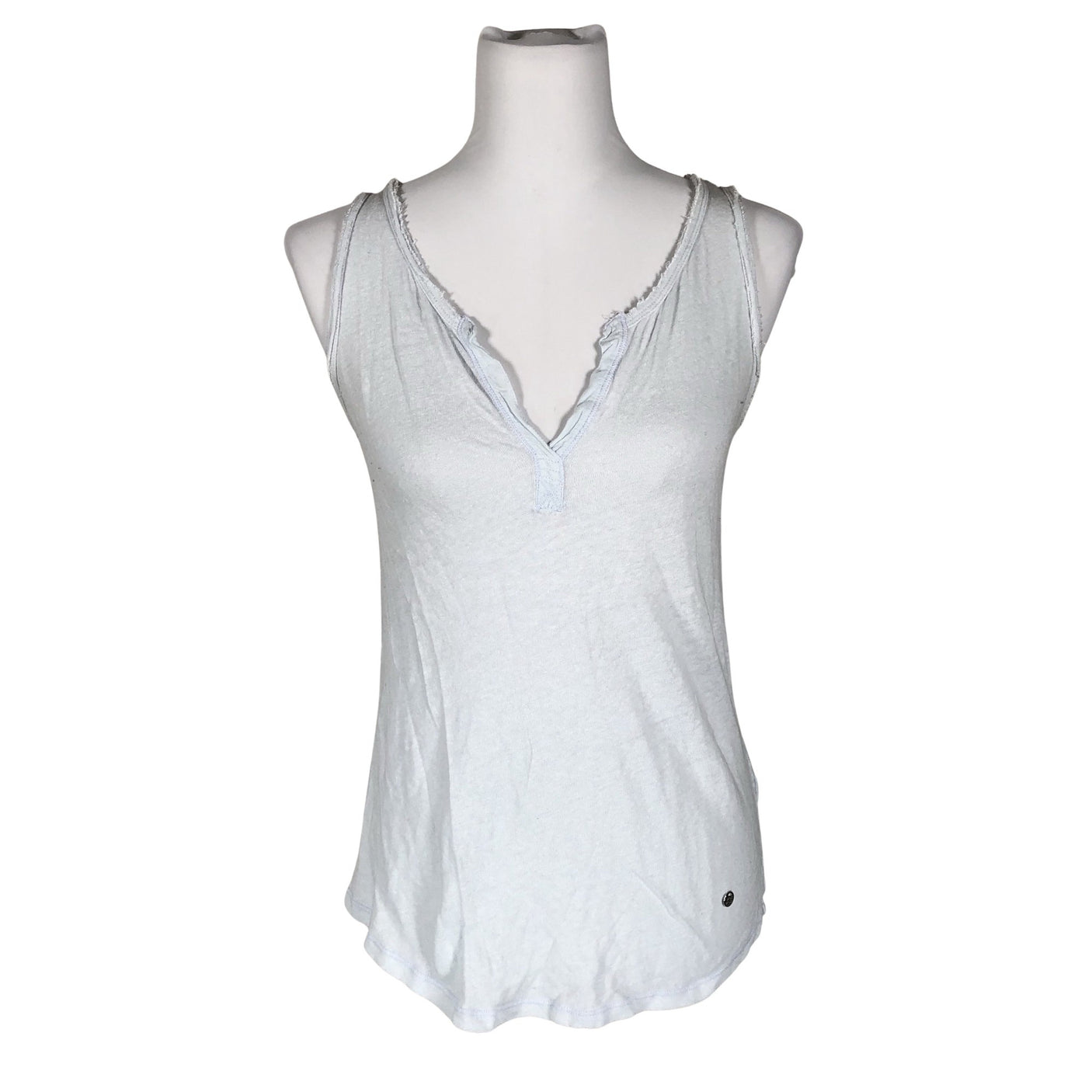 Unisex Mos Mosh - Tricot tank top, size 36 - Light blue (1)