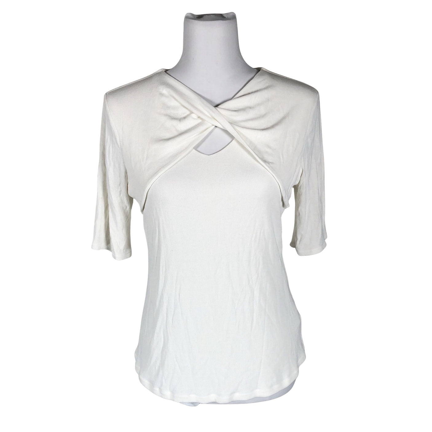 Unisex Elie Tahari - T-shirt, size 40 - White (1)