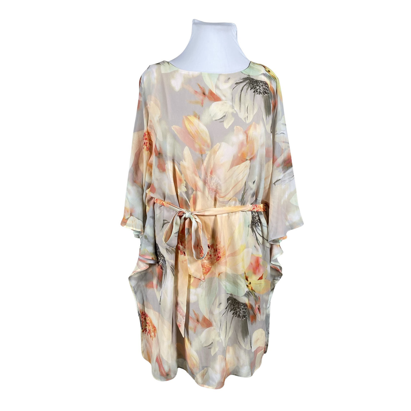Unisex Wallis - Schiffon dress, size 44 - Light pink (1)