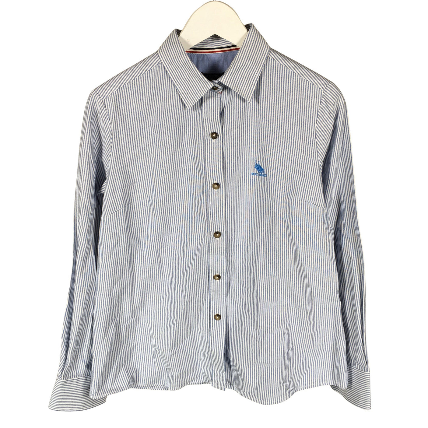 Unisex Polo Horse - Collared shirt, size 170 - 176 - Light blue (1)