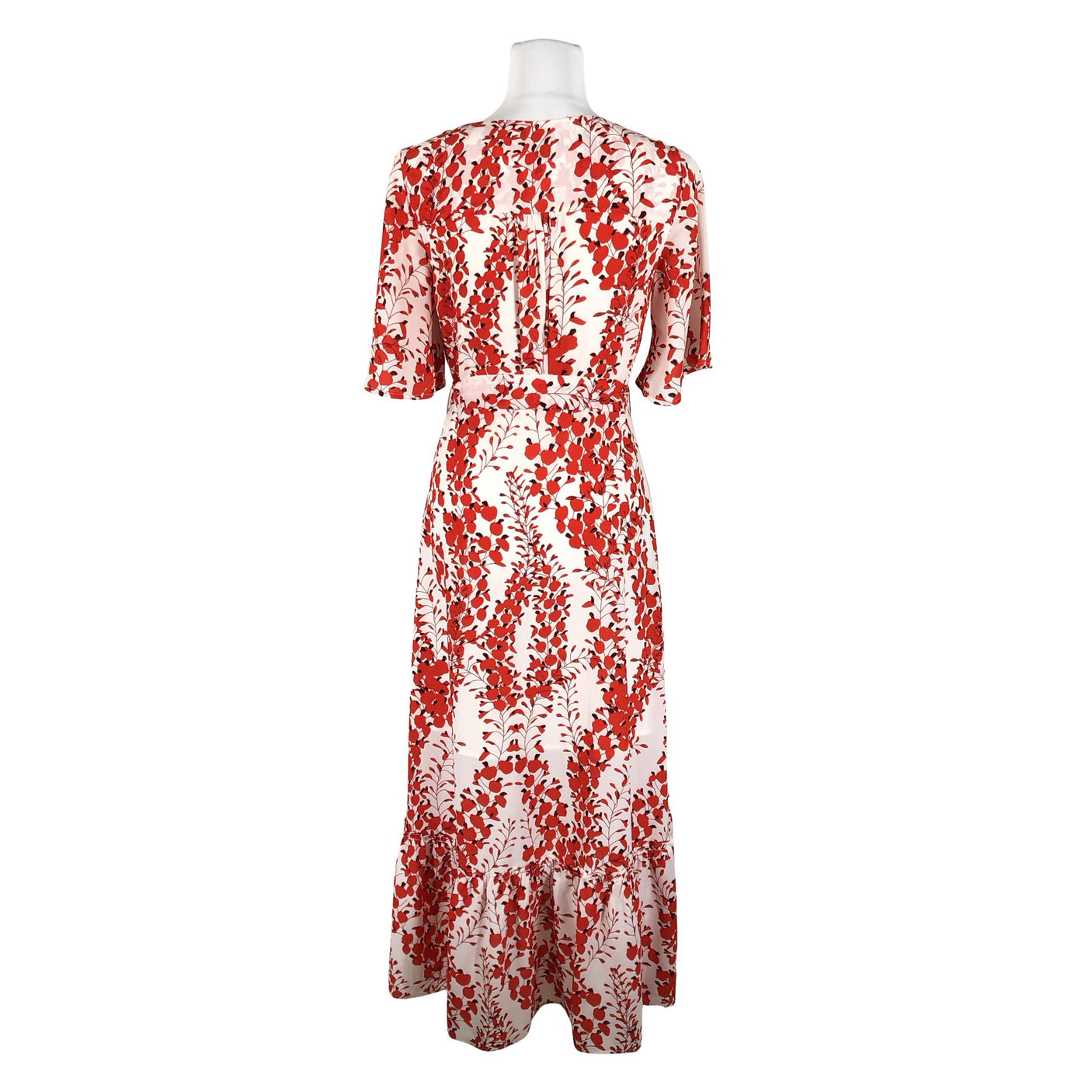 Unisex Smashed Lemon - Schiffon dress, size 36 - Red (2)