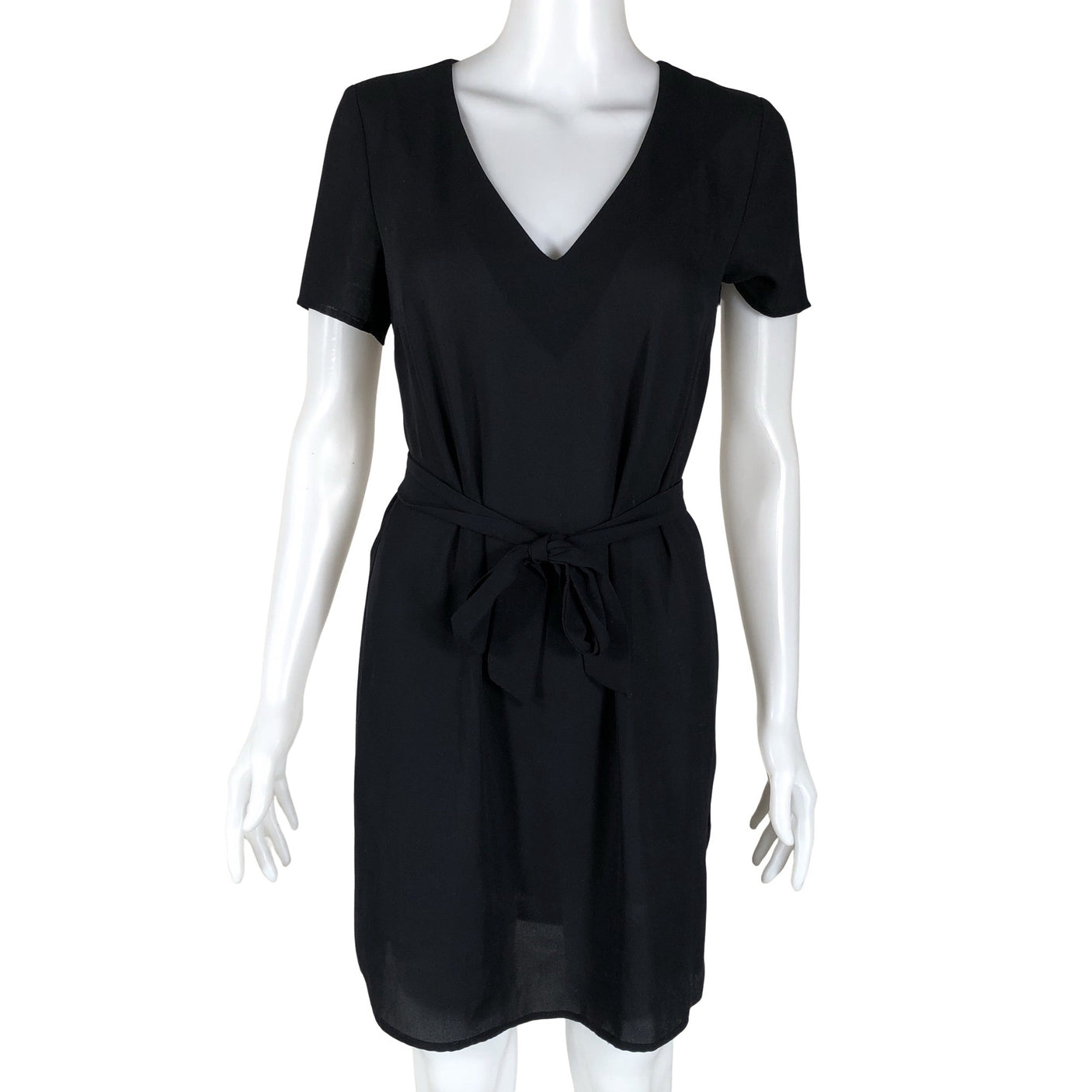 Unisex New Look - Schiffon tunic, size 38 - Black (1)