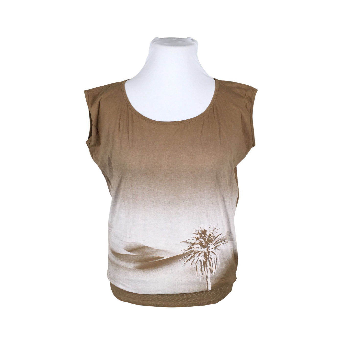 Unisex Benetton - Top, size 44 - Brown (1)