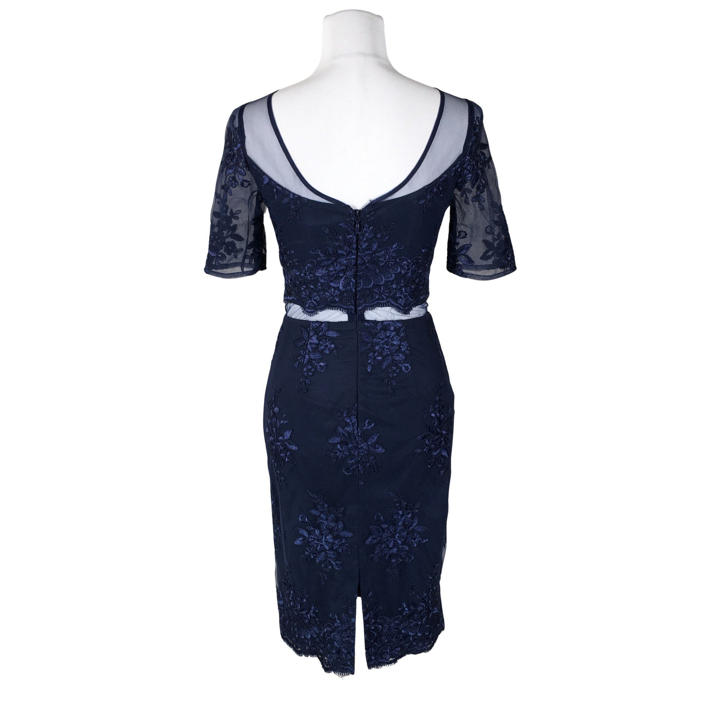 Unisex Chi Chi London - Party dress, size 34 - Blue (2)