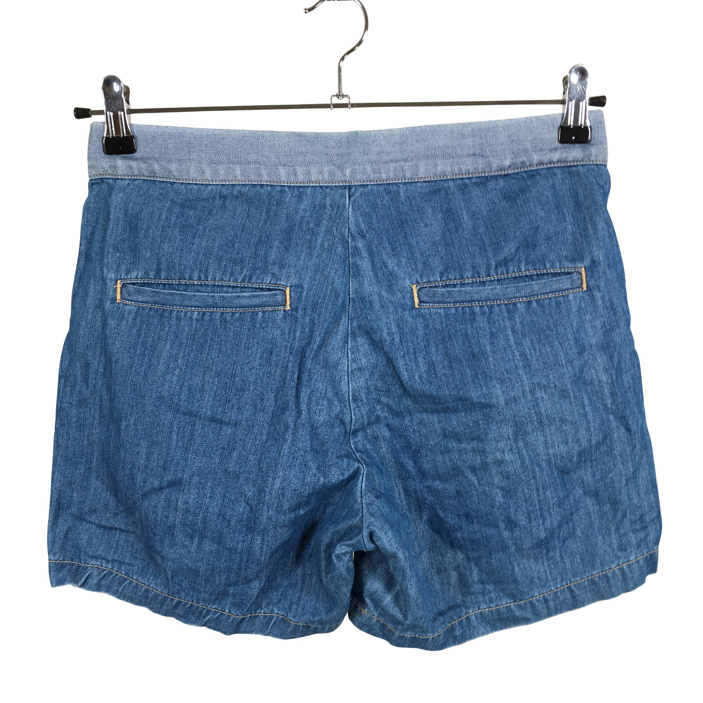 Unisex Mads Norgaard - Denim shorts, size 38 - Blue (2)