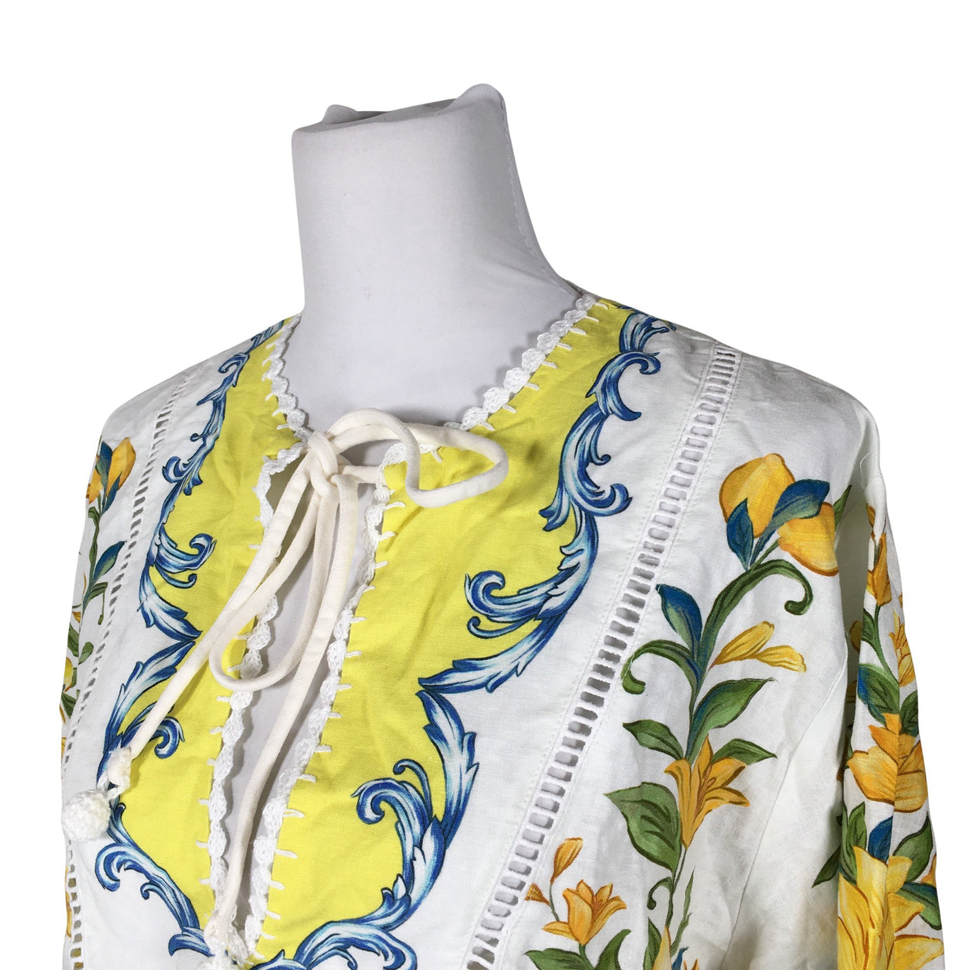 Unisex Farm Rio - Dress, size 40 - White (3)