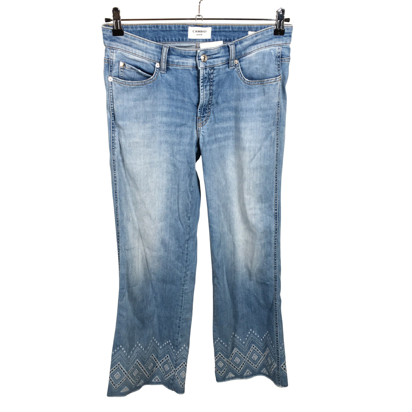 Unisex Cambio - Jeans, size 40 - Light blue (1)
