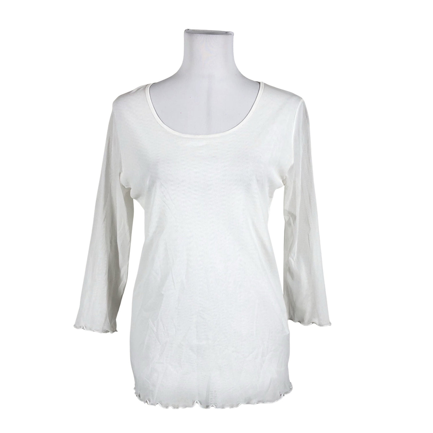 Unisex Eleonora Amadei - Tricot shirt, size 44 - White (1)