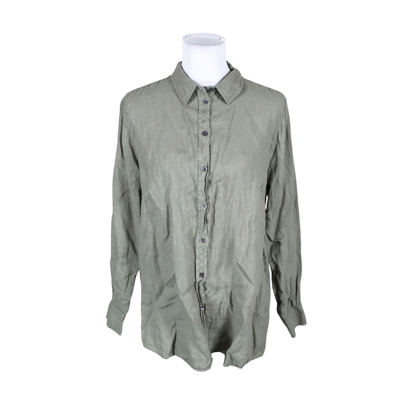 Unisex Mos Mosh - Collared shirt, size 40 - Green (1)