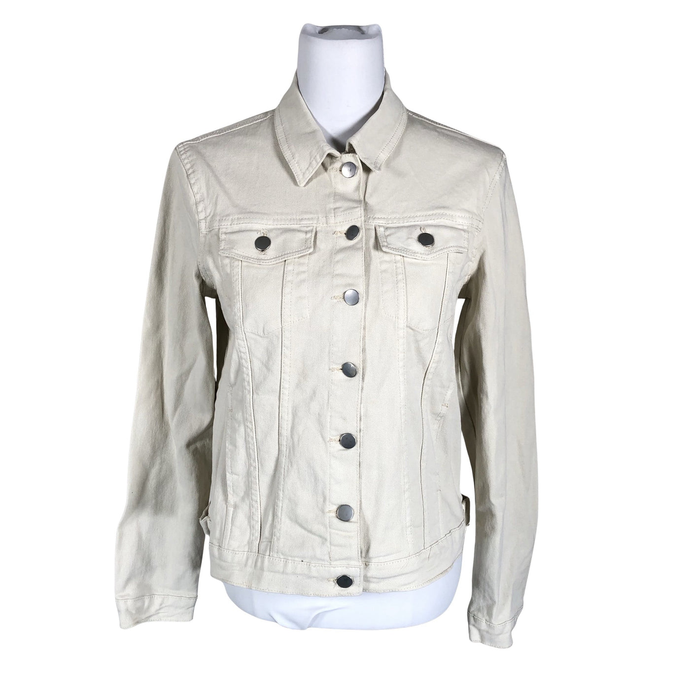 Unisex M&Co - Denim jacket, size 40 - Beige (1)
