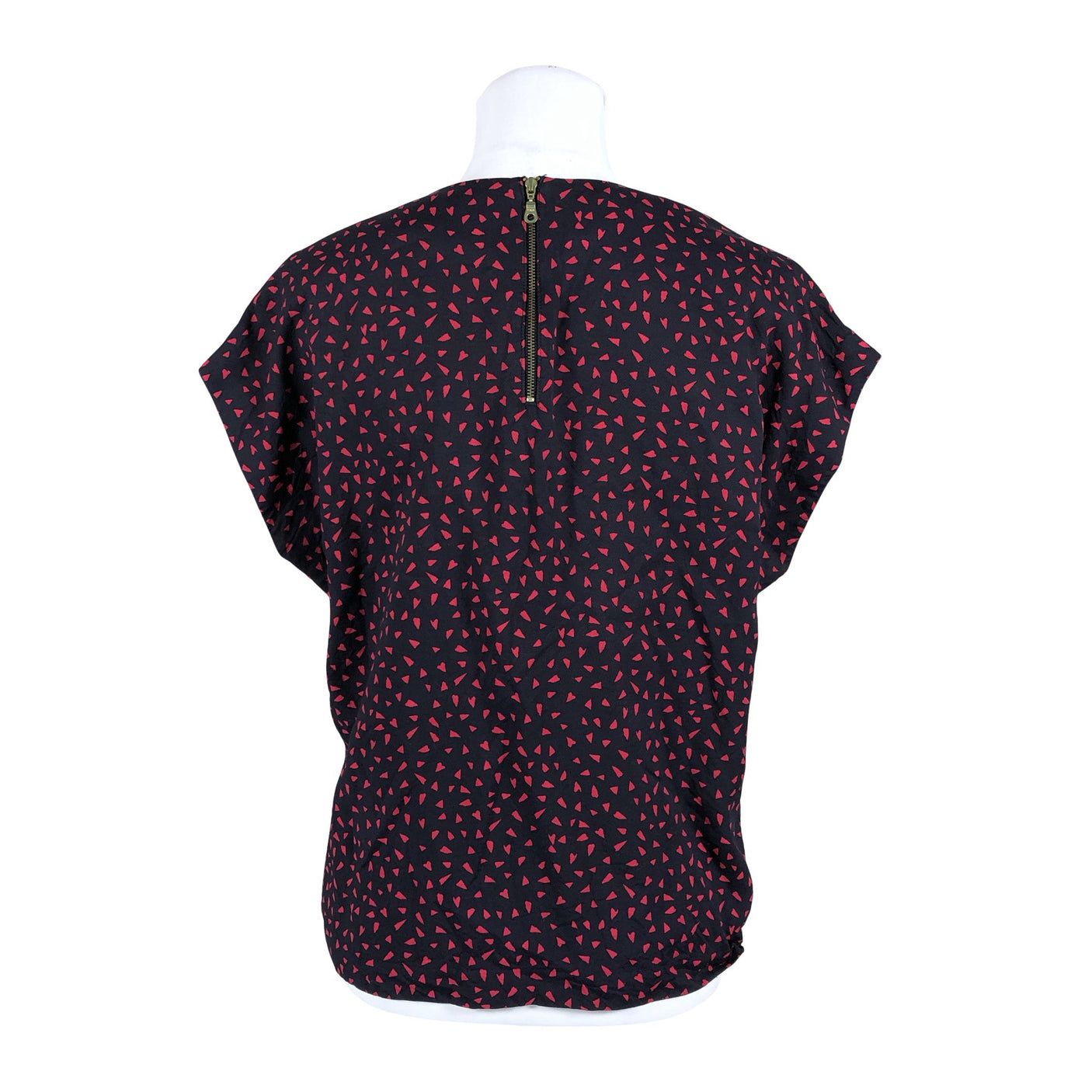 Unisex &Other Stories - Short-sleeved blouse, size 36 - Black (2)