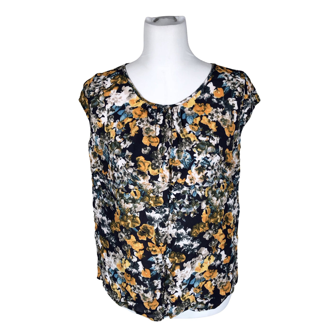 Unisex Your Face - Short-sleeved blouse, size 38 - Blue (1)