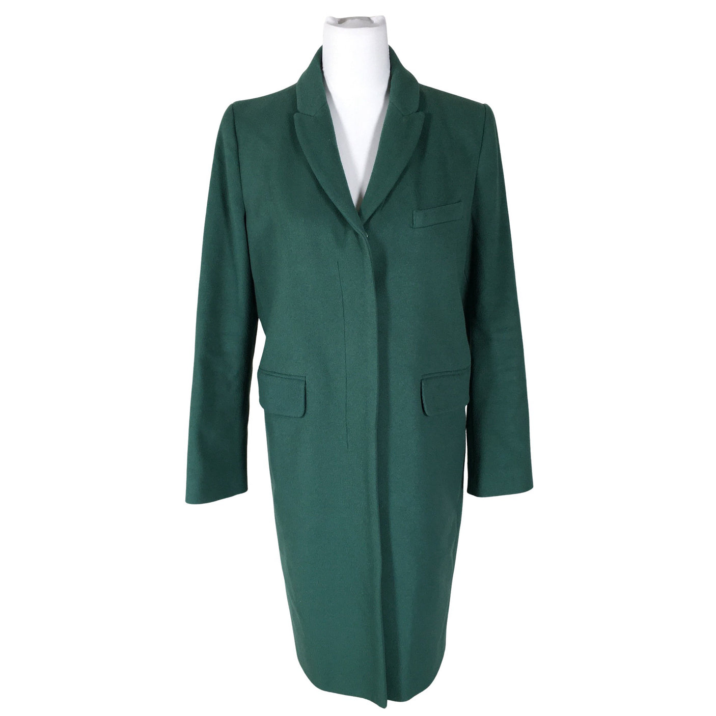 Unisex Benetton - Wool coat, size 40 - Green (1)