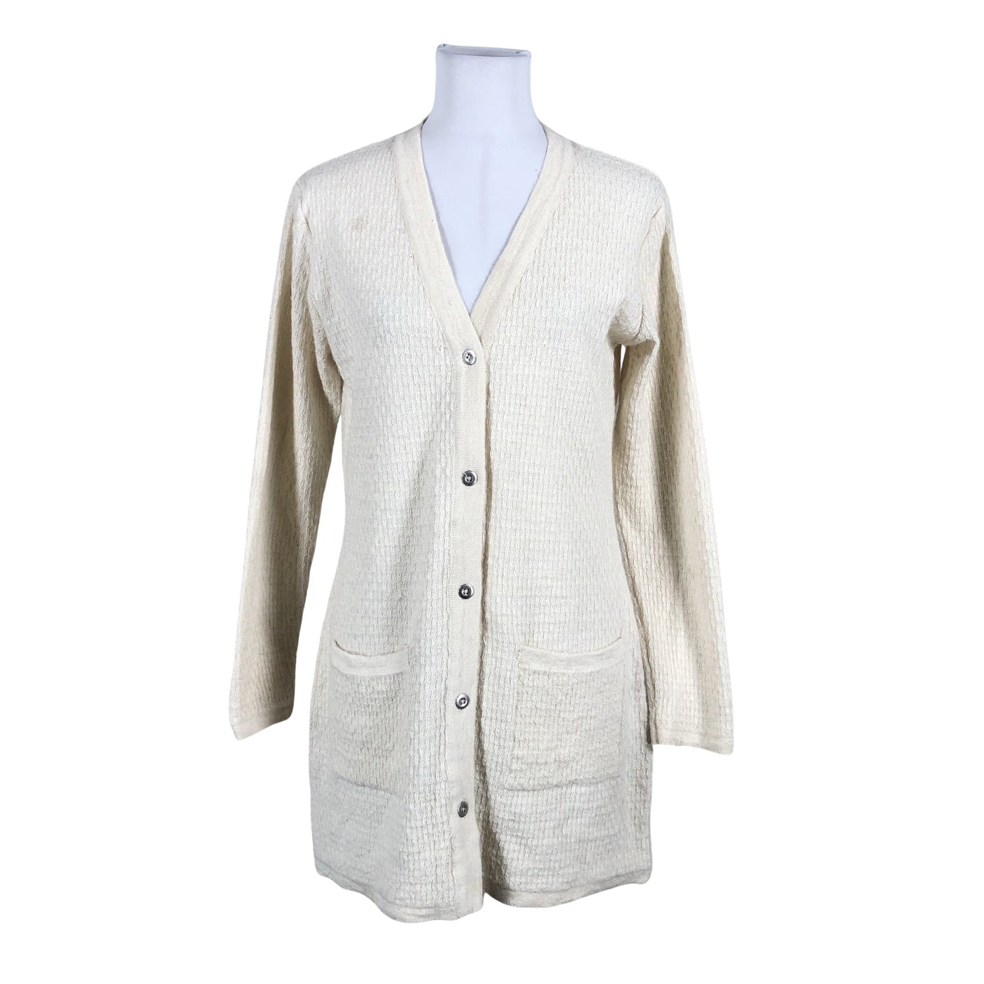 Unisex Alpa - Cardigan, size 40 - Natural white (1)