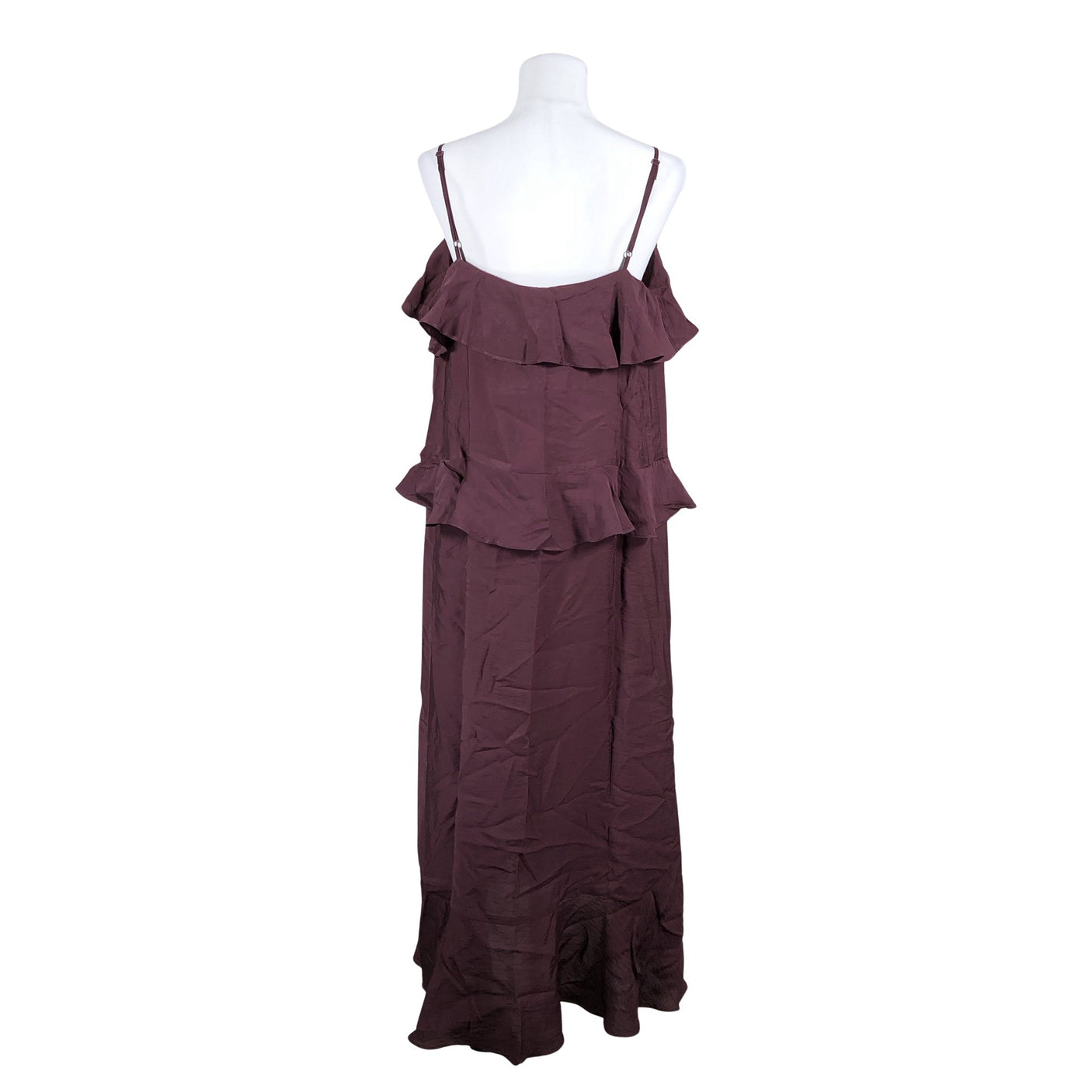 Unisex Lindex - Dress, size 38 - Wine red (2)