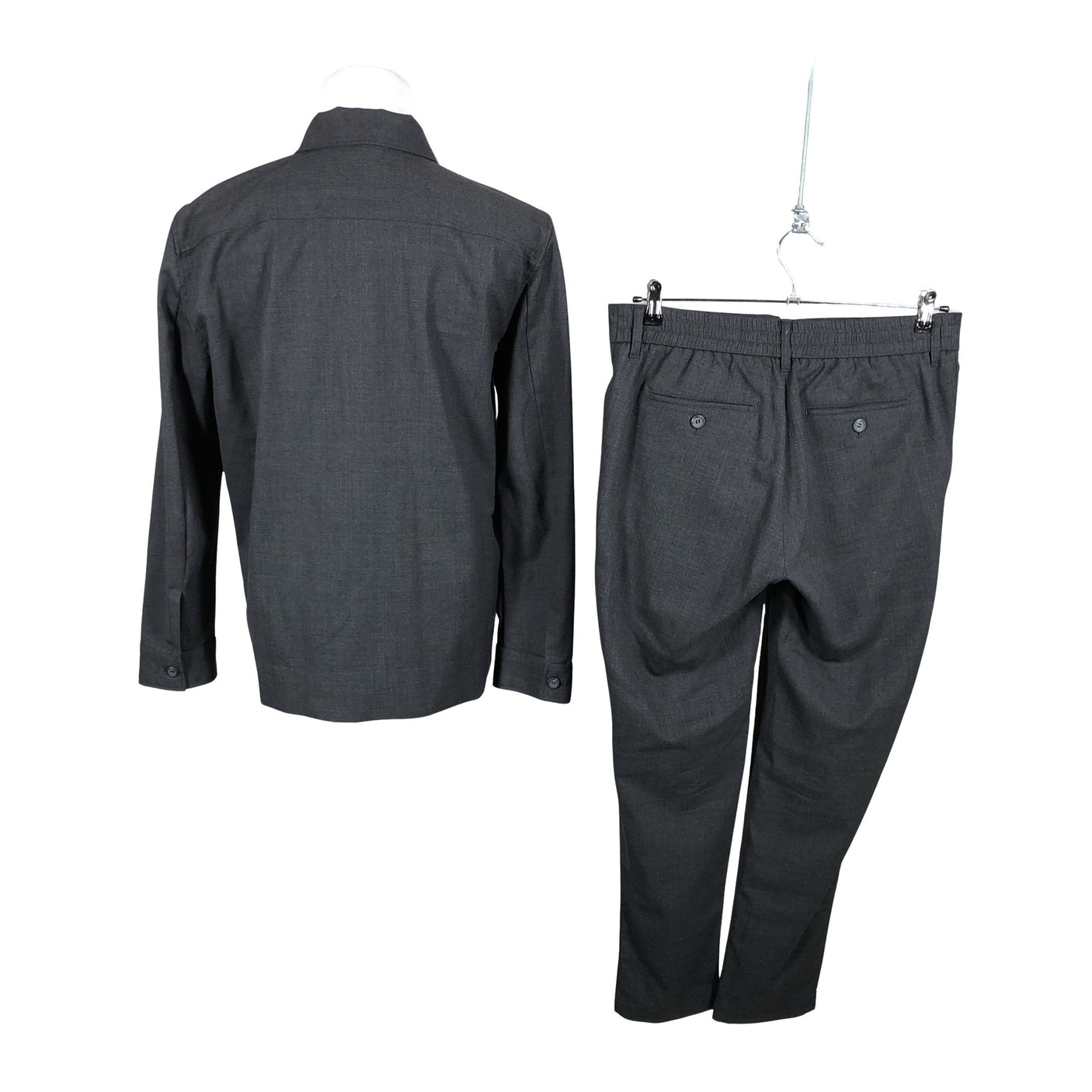 Unisex Frenn - Collared shirt, size L - Gray (2)