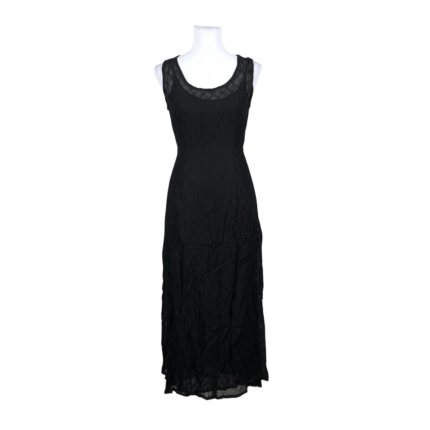 Unisex Pierre Cavallo - Schiffon dress, size 36 - Black (1)