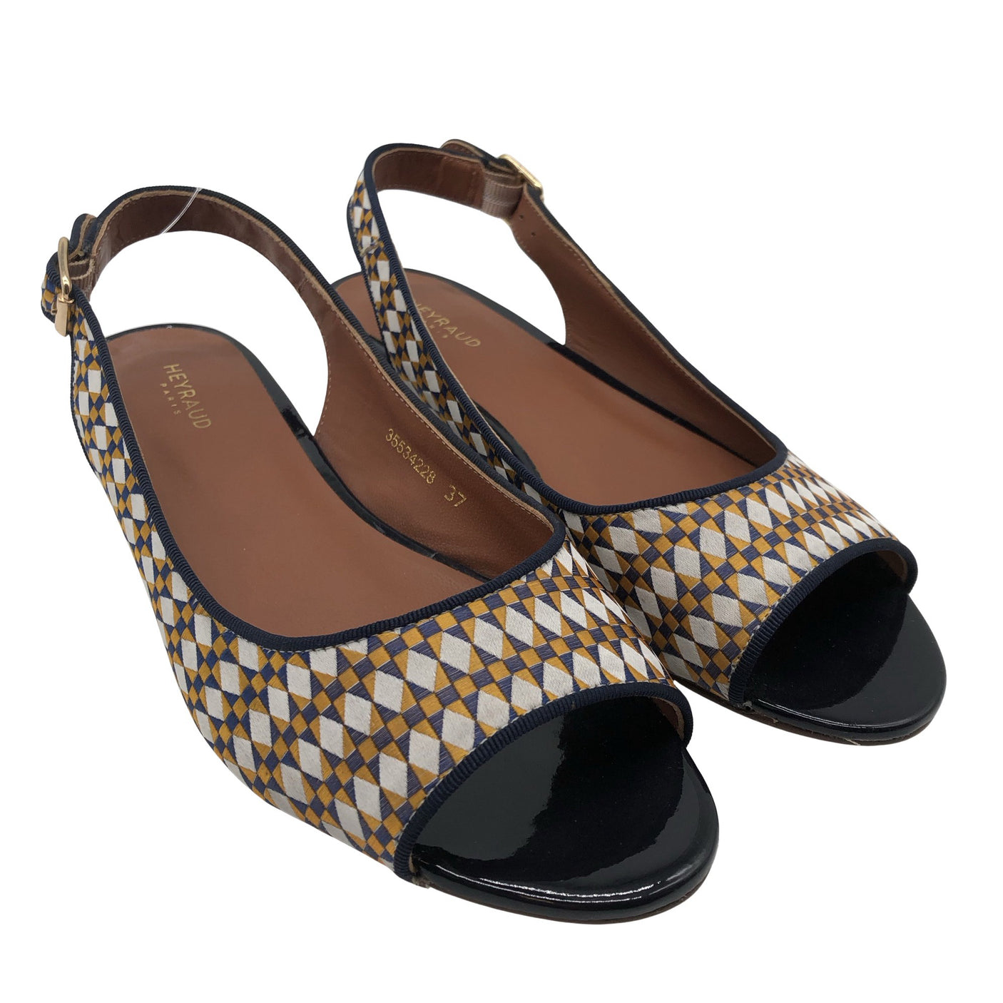 Unisex Heyraud - Sandals, size 37 - Blue (2)