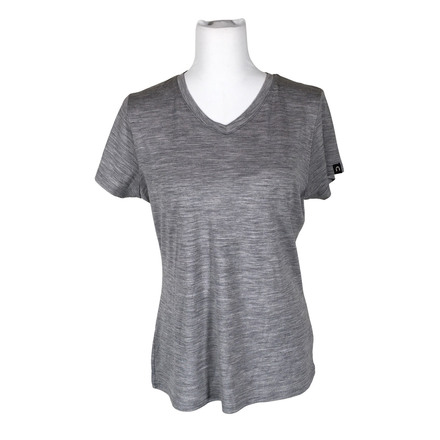 Unisex North Outdoor - Sports shirt, short sleeve, size 40 - Gray (1)