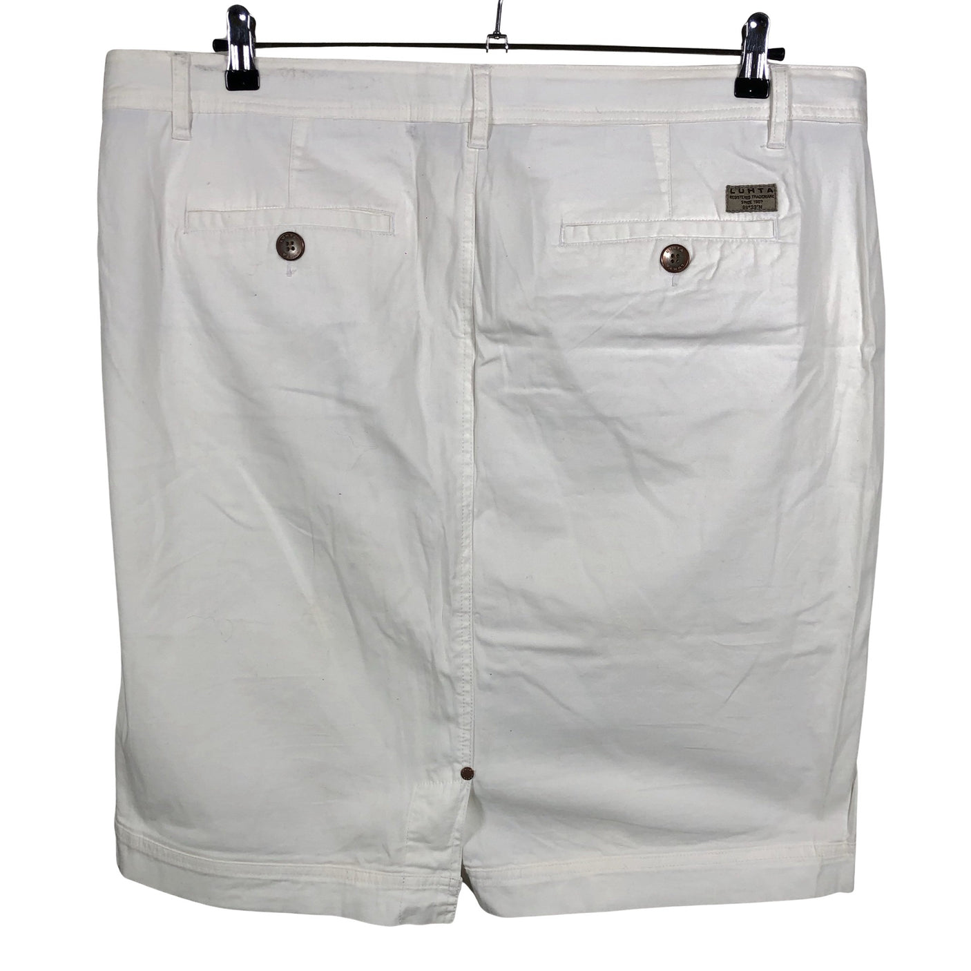 Unisex Luhta - Fabric skirt, size 48 - White (2)