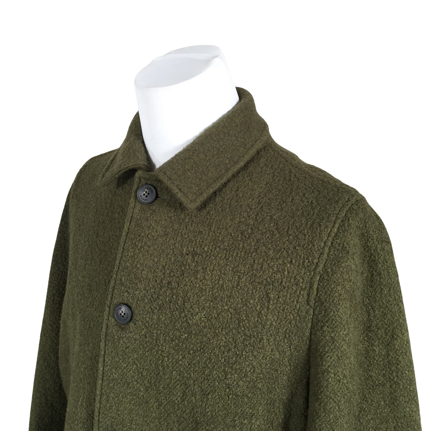 Unisex Kestin - Wool coat, size XL - Green (3)
