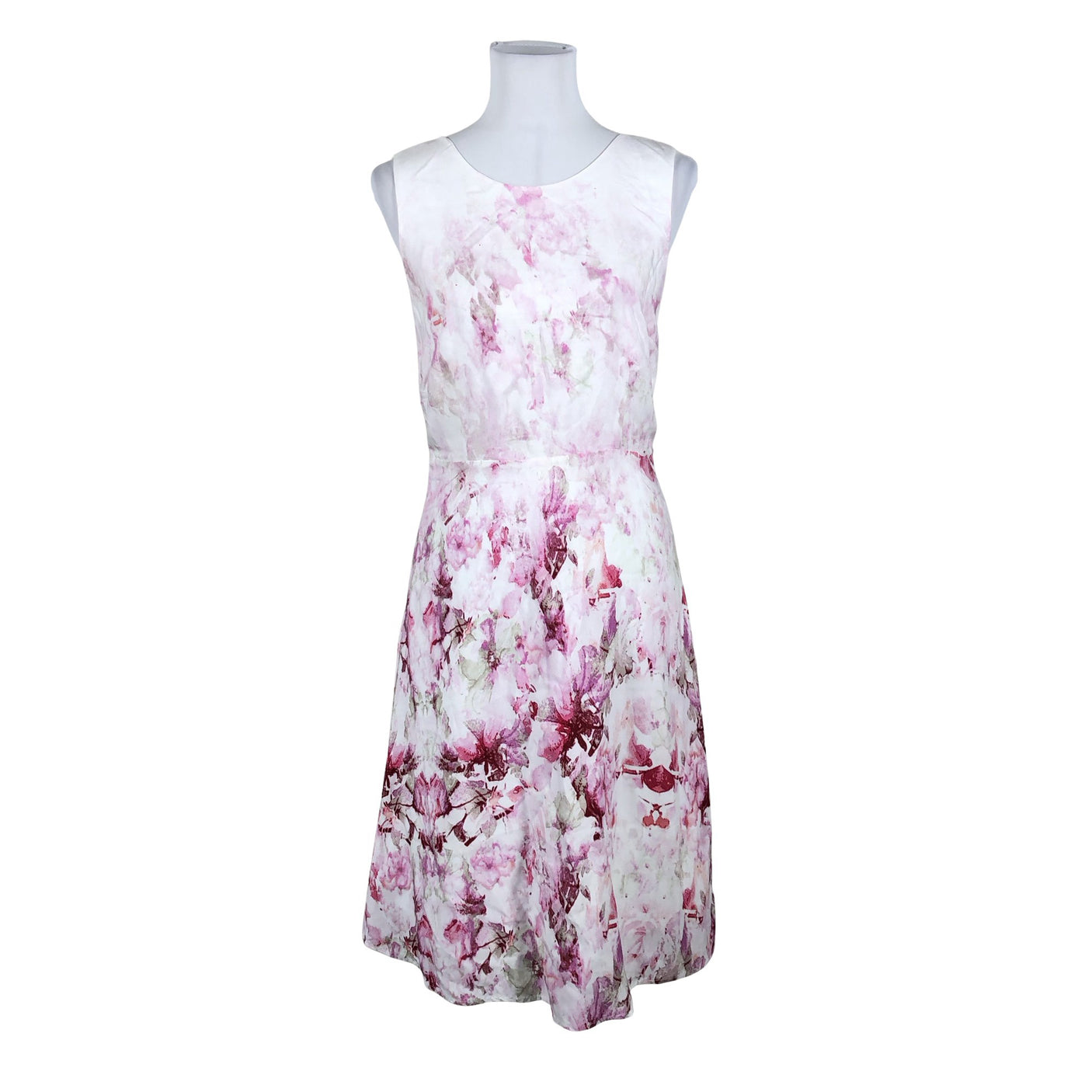 Unisex Tom Tailor - Schiffon dress, size 38 - White (1)