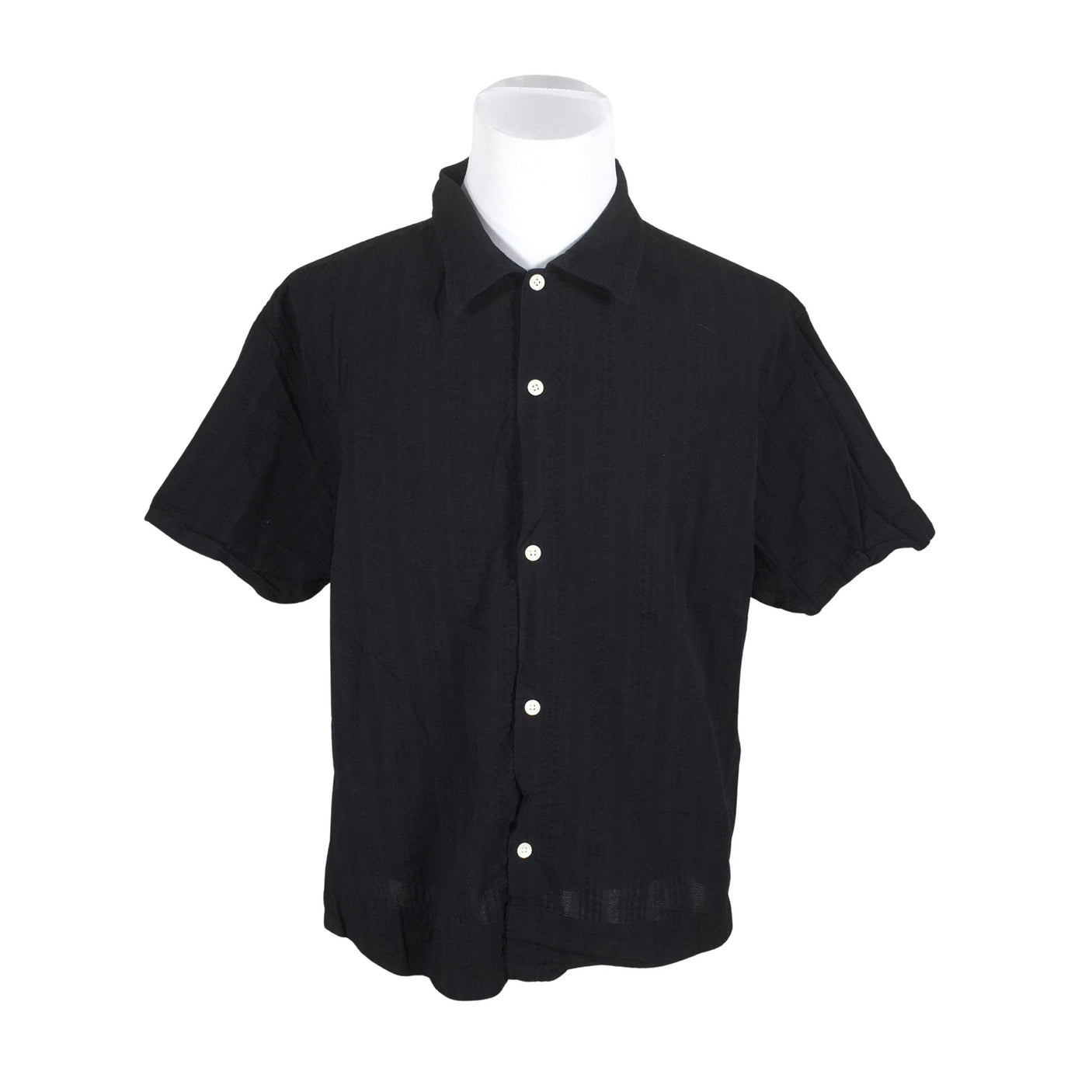 Unisex mfpen - Collared shirt, size XL - Black (1)