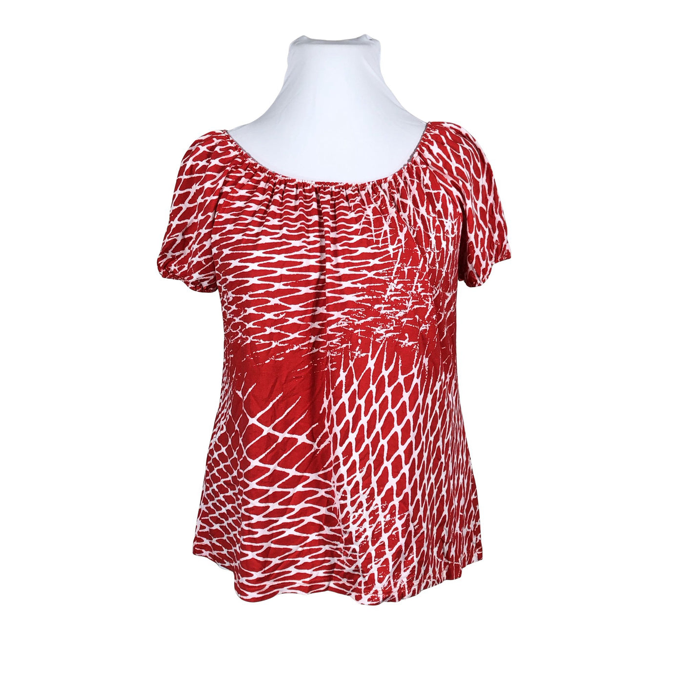Unisex Nanso - Short-sleeved blouse, size 42 - Red (1)