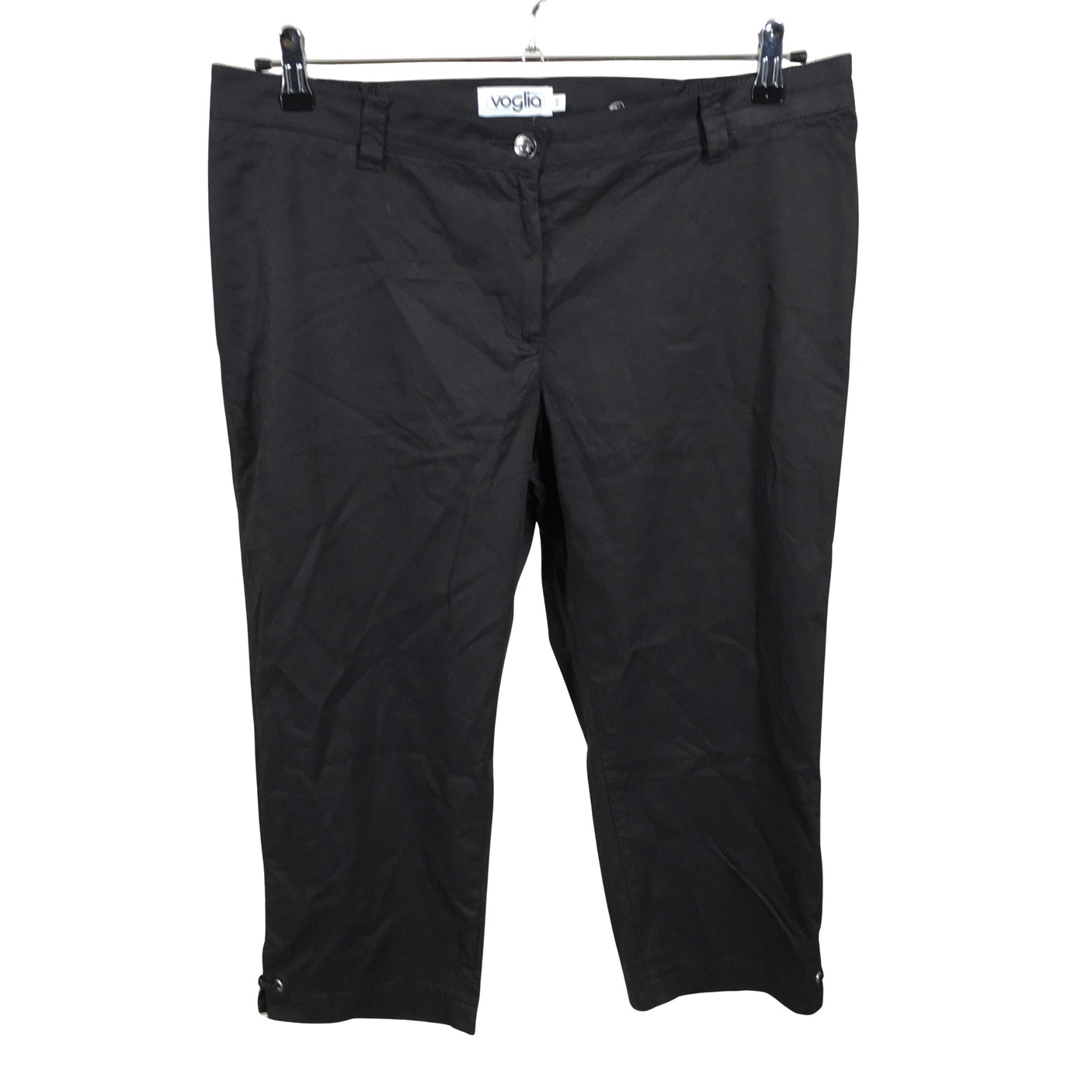 Unisex Voglia - Capri pants, size 44 - Black (1)