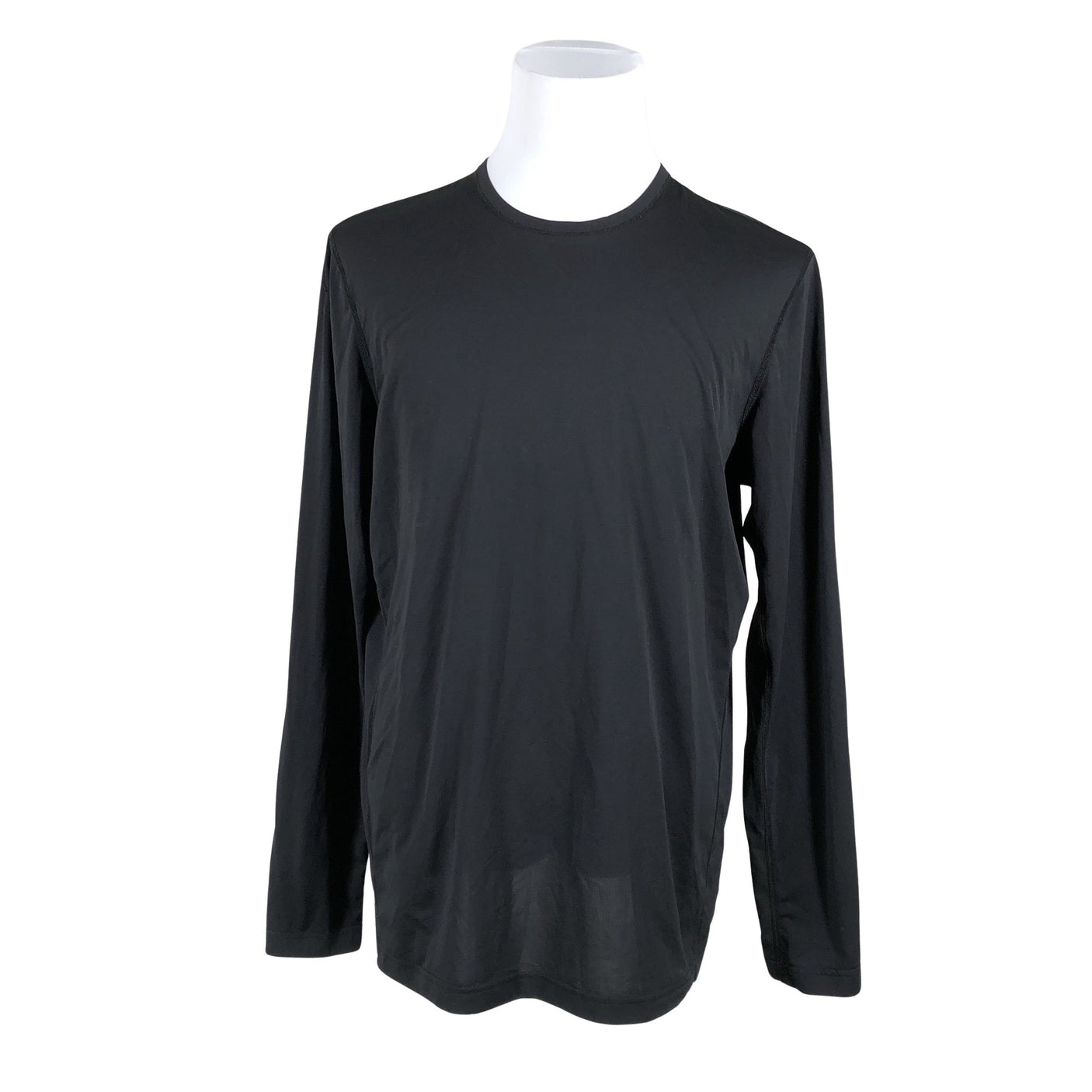 Unisex Reigning Champ - Sports shirt, long sleeve, size Ei kokoa - Black (1)