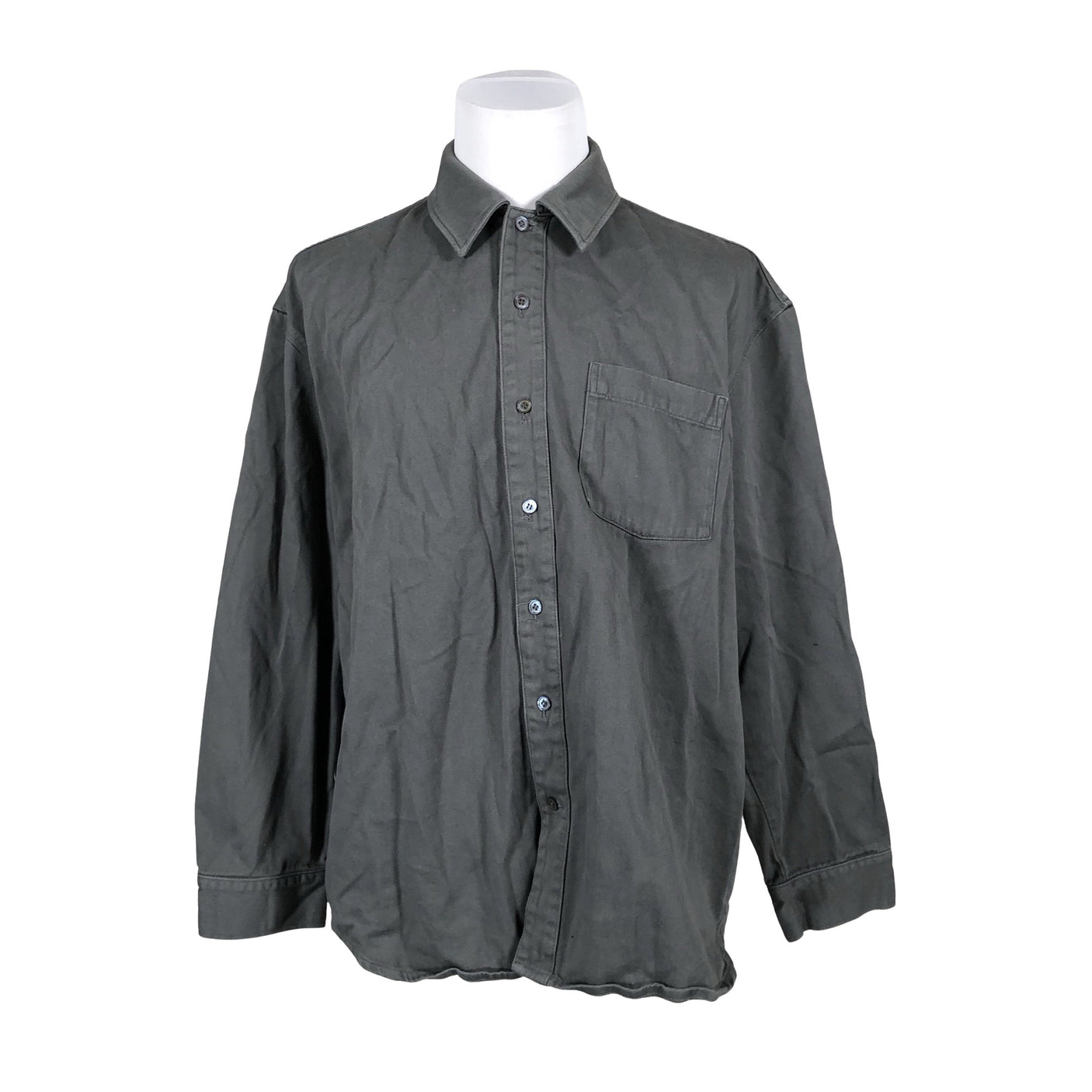 Unisex Arket - Denim shirt, size XL - Gray (1)