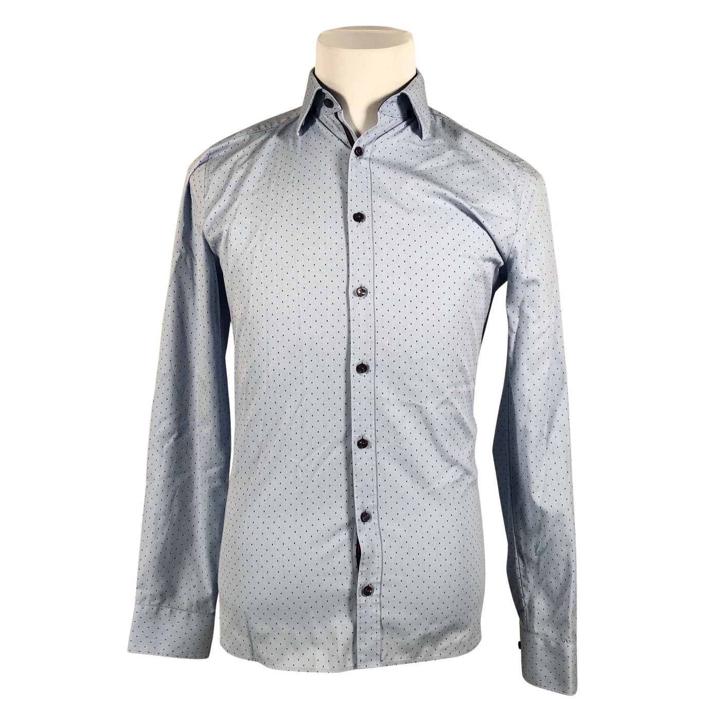 Unisex Olymp - Collared shirt, size S - Light blue (1)