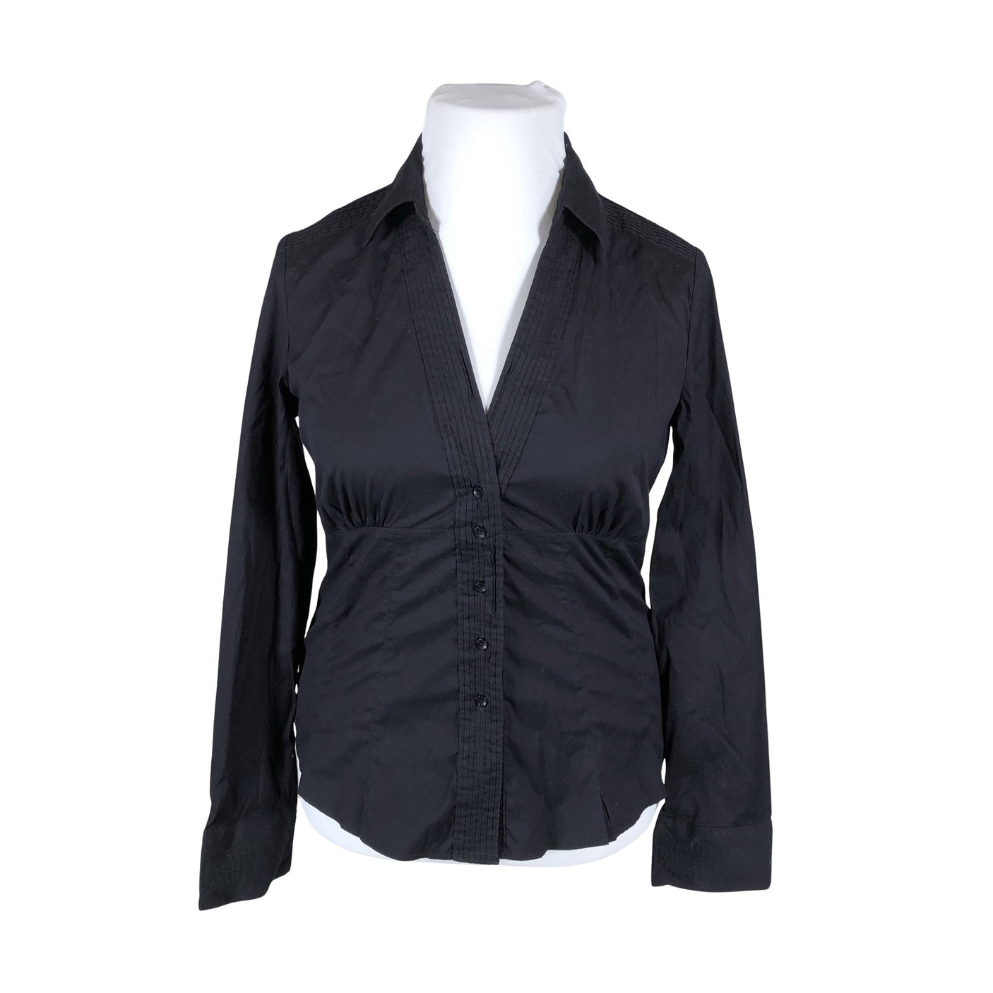 Unisex Riley - Collared shirt, size 42 - Black (1)