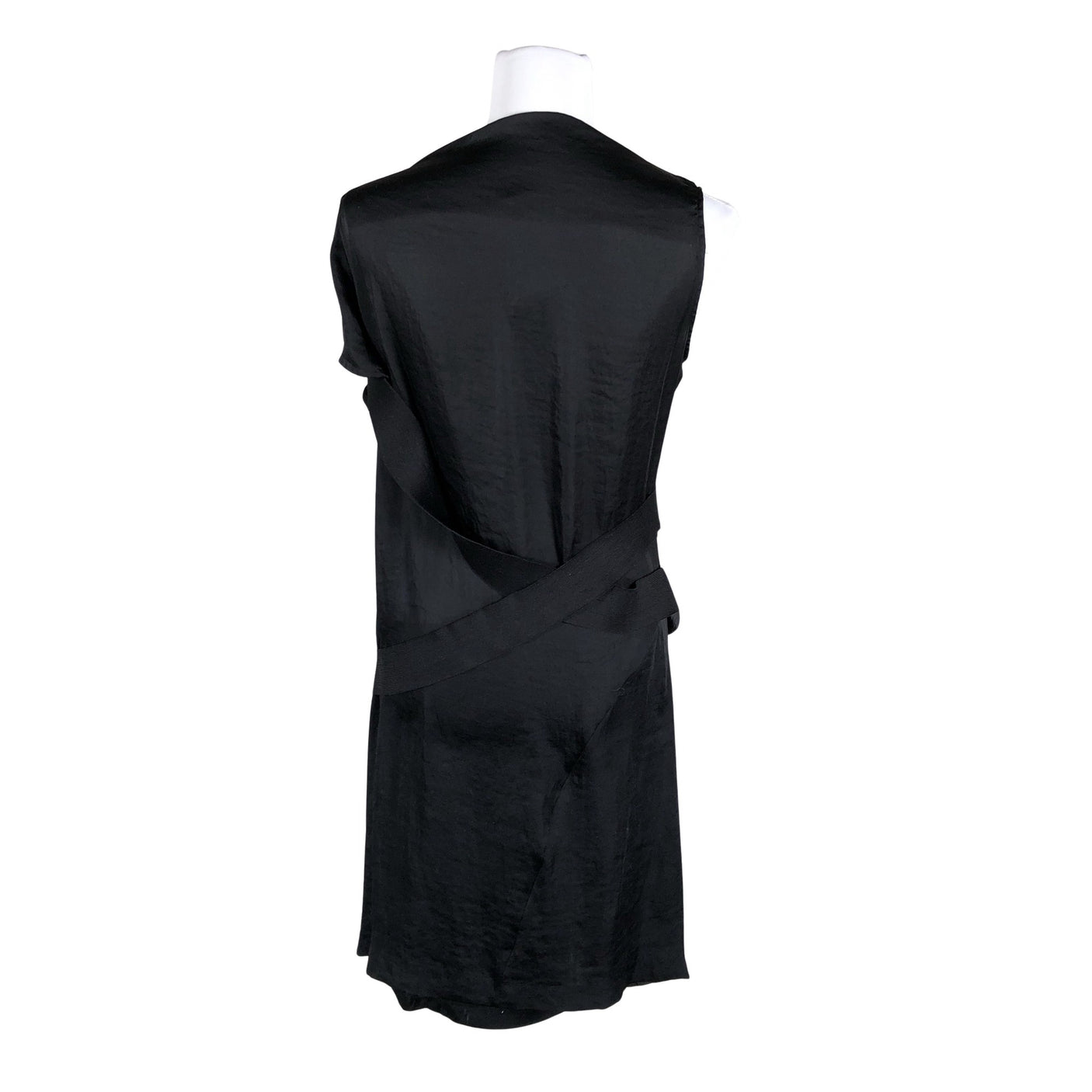 Unisex Sisley - Schiffon dress, size 38 - Black (2)
