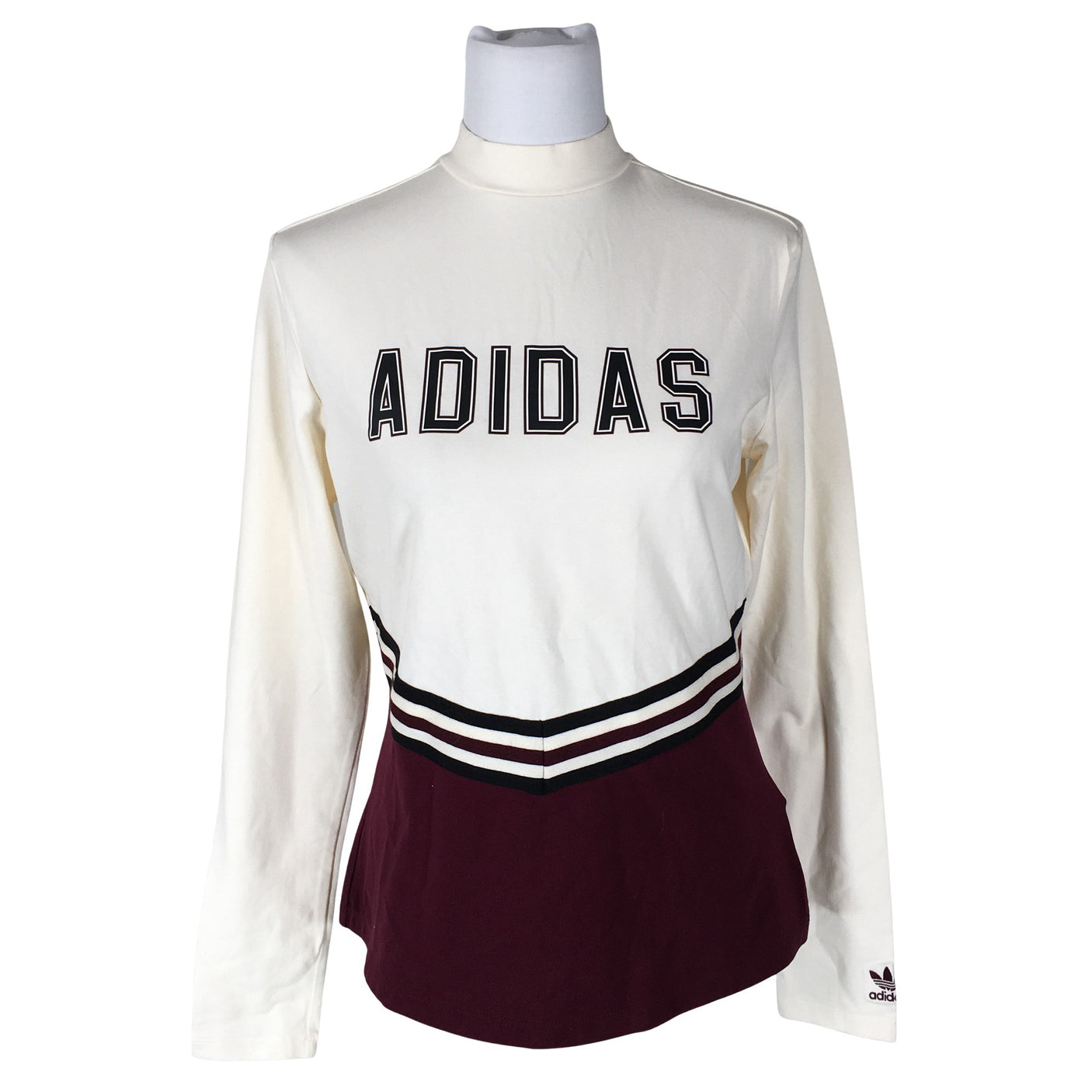 Unisex Adidas - Tricot shirt, size 40 - Beige (1)