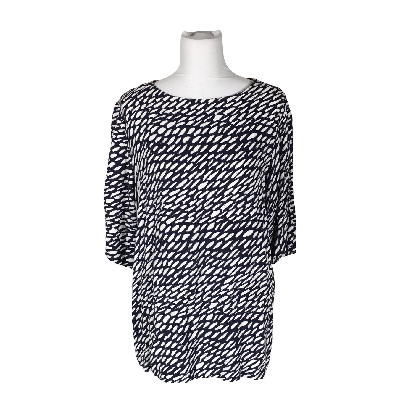 Unisex Marimekko - Schiffon tunic, size 40 - Blue (1)