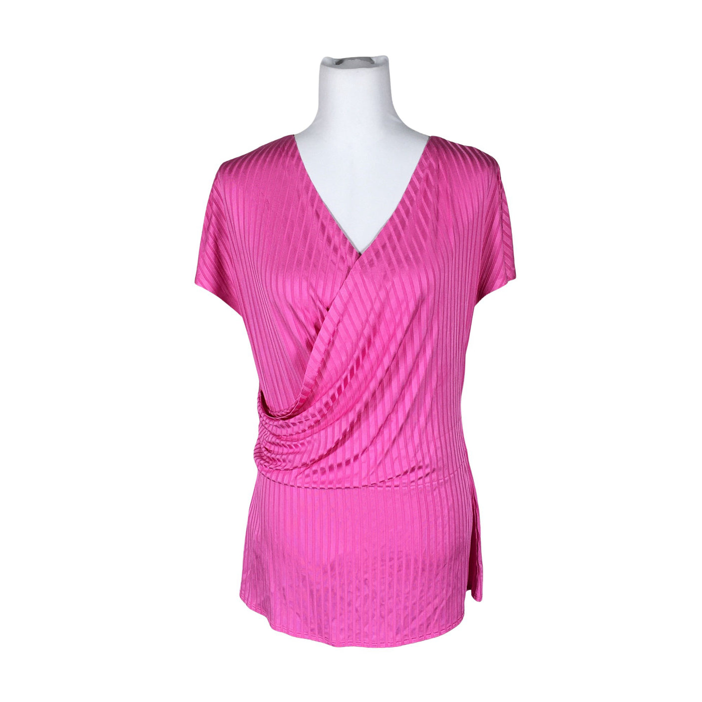 Unisex by Malene Birger - Short-sleeved blouse, size 40 - Pink (1)