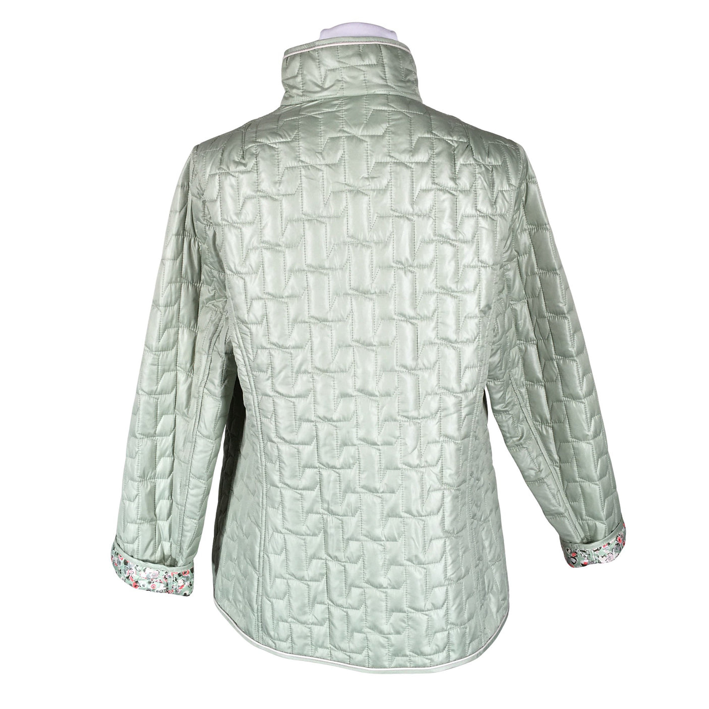 Unisex Barbara Lebek - Quilted jacket, size 40 - Green (2)