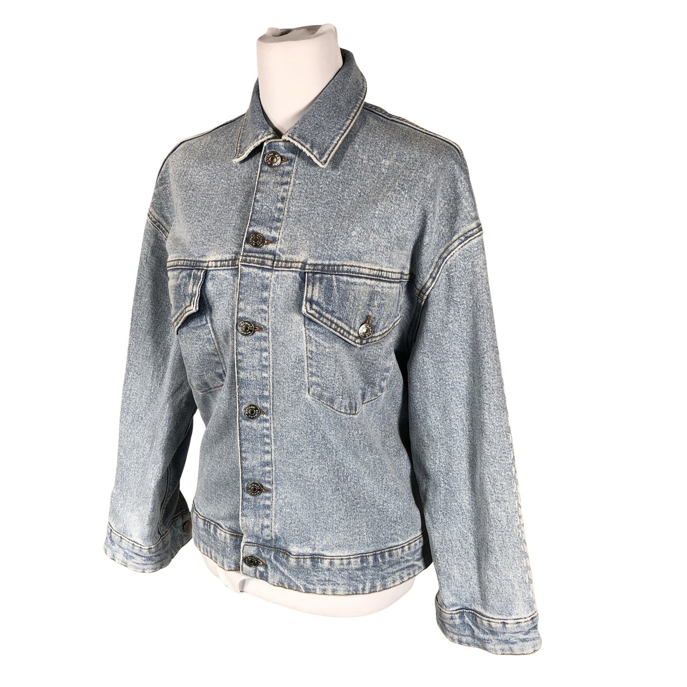 Unisex Samsoe&Samsoe - Denim jacket, size 36 - Light blue (3)